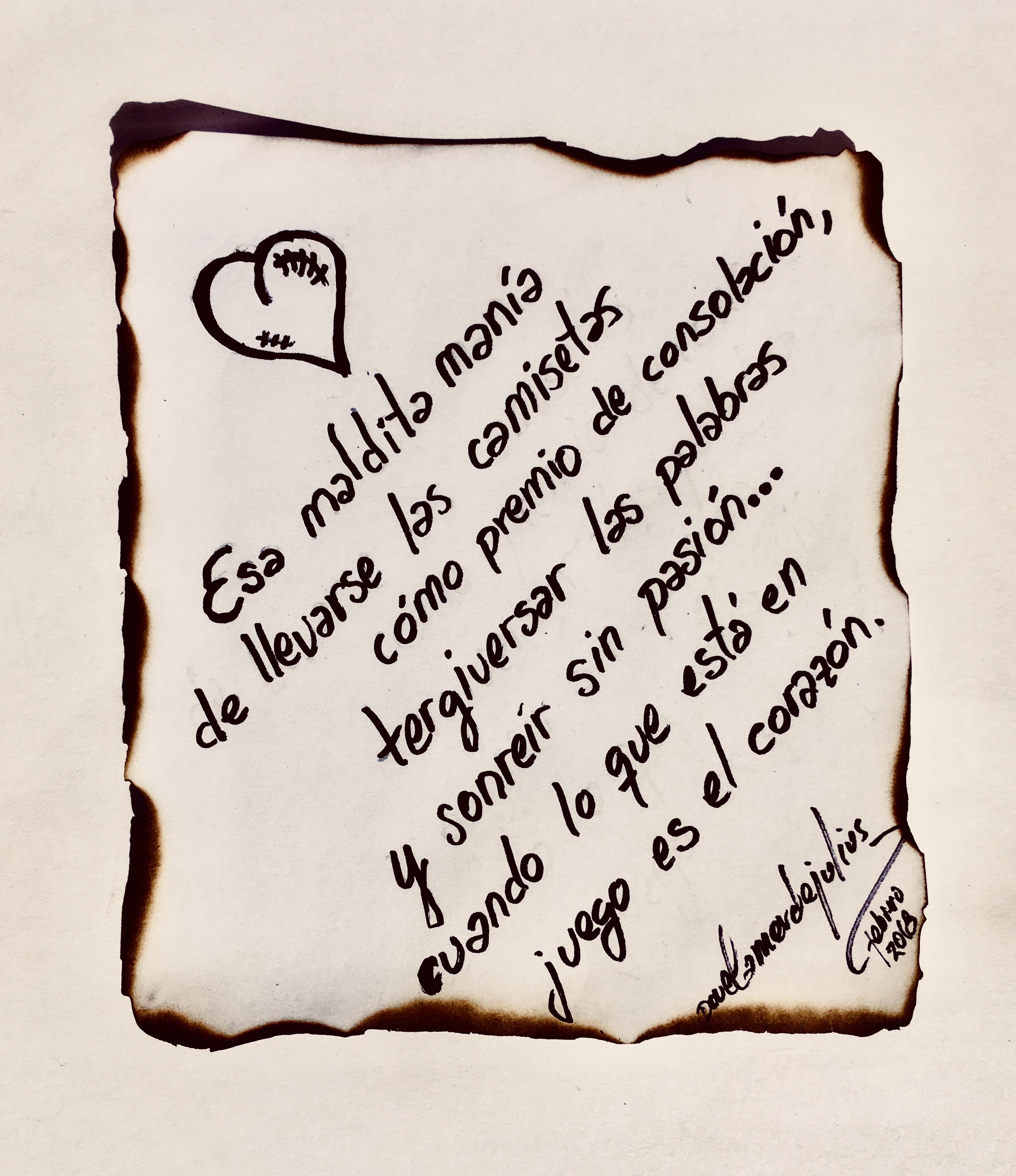 Esa maldita manía..