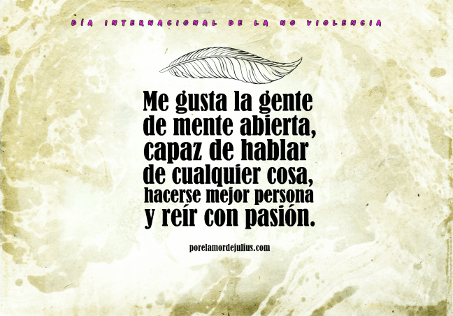 Mente Abierta, porelamordejulius.com, 2.018